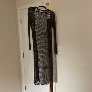 American Eagle - duster sweater - green - XS